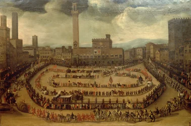 Parade der Contrade, Siena